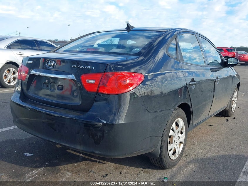 2010 HYUNDAI ELANTRA VIN: KMHDU4AD2AU947318