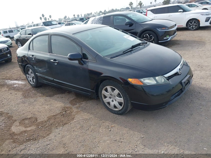 2006 HONDA CIVIC VIN: 1HGFA16586L003544