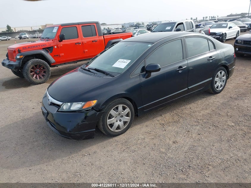2006 HONDA CIVIC VIN: 1HGFA16586L003544