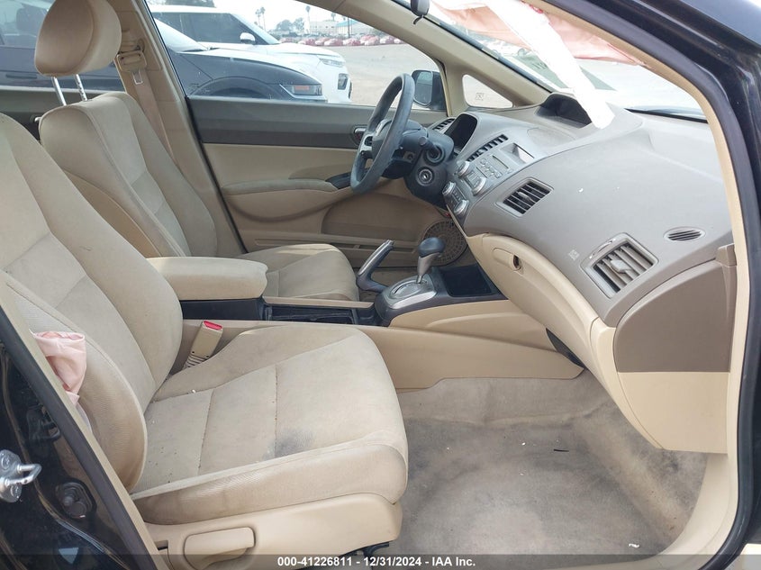 2006 HONDA CIVIC VIN: 1HGFA16586L003544