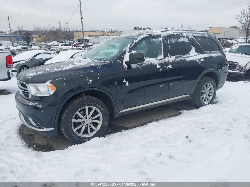 VIN 1C4RDJAG4HC893863 2017 Dodge Durango, Sxt Awd no.2