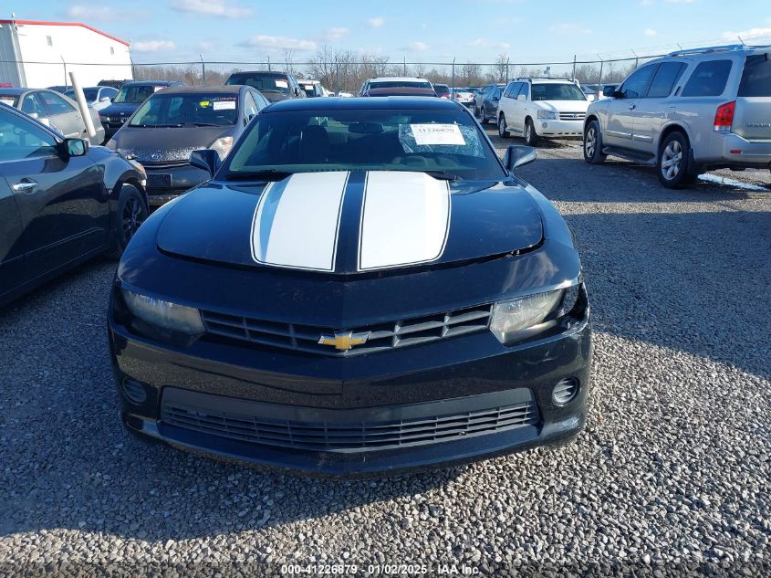 VIN 2G1FA1E35E9265292 2014 Chevrolet Camaro, 2LS no.12