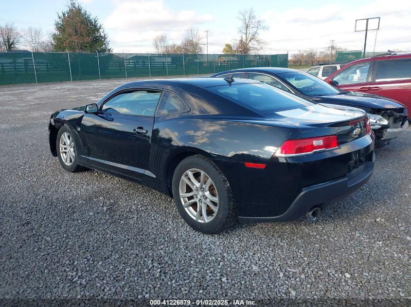 VIN 2G1FA1E35E9265292 2014 Chevrolet Camaro, 2LS no.3