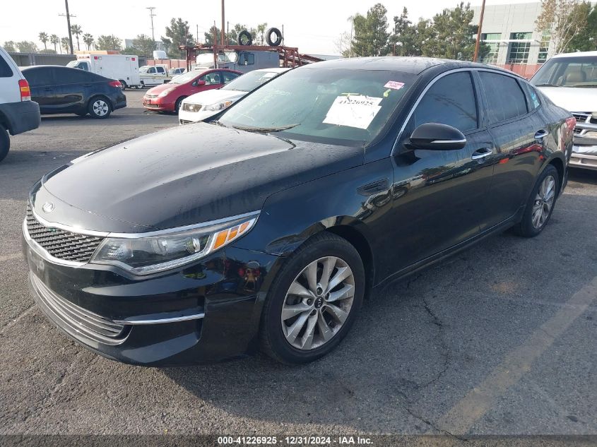 VIN 5XXGU4L37JG231817 2018 KIA Optima, EX no.2