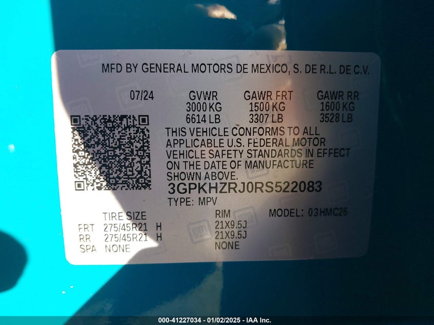 2024 HONDA PROLOGUE ELITE - 3GPKHZRJ0RS522083