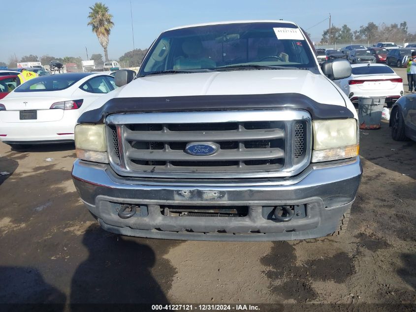 2004 Ford F-250 Lariat/Xl/Xlt VIN: 1FTNX20P84EA90579 Lot: 41227121