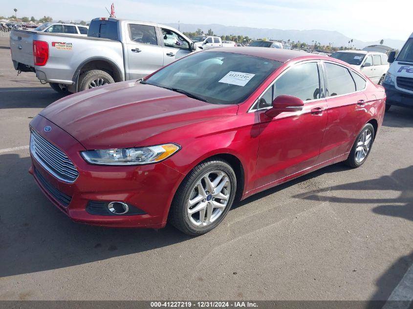 VIN 3FA6P0HR9DR325427 2013 Ford Fusion, SE no.2