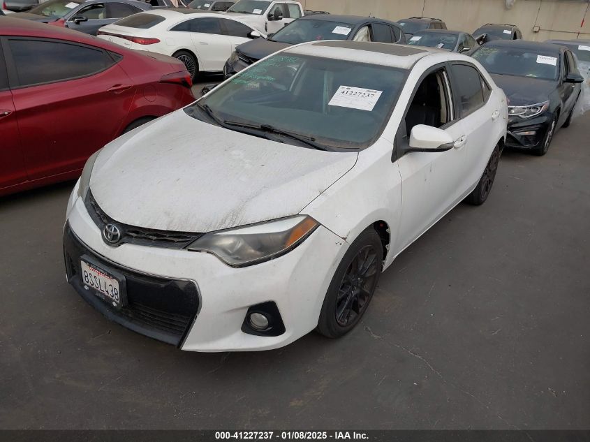 2016 TOYOTA COROLLA S W/SPECIAL EDITION PKG - 2T1BURHE9GC515760