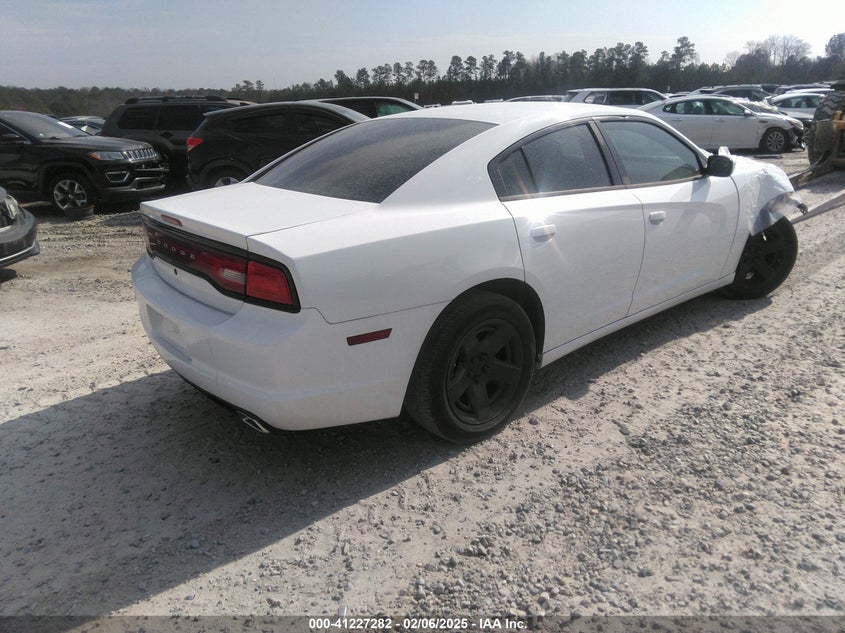 Vin: 2c3cdxag0dh558863, lot: 41717605, dodge charger police 20134