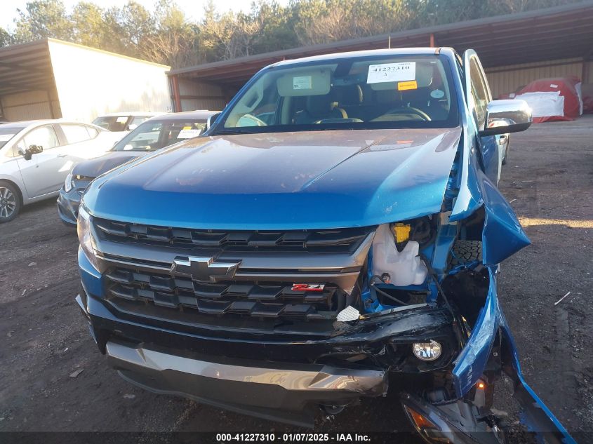 2022 Chevrolet Colorado 4Wd Short Box Z71 VIN: 1GCGTDEN5N1311121 Lot: 41227310