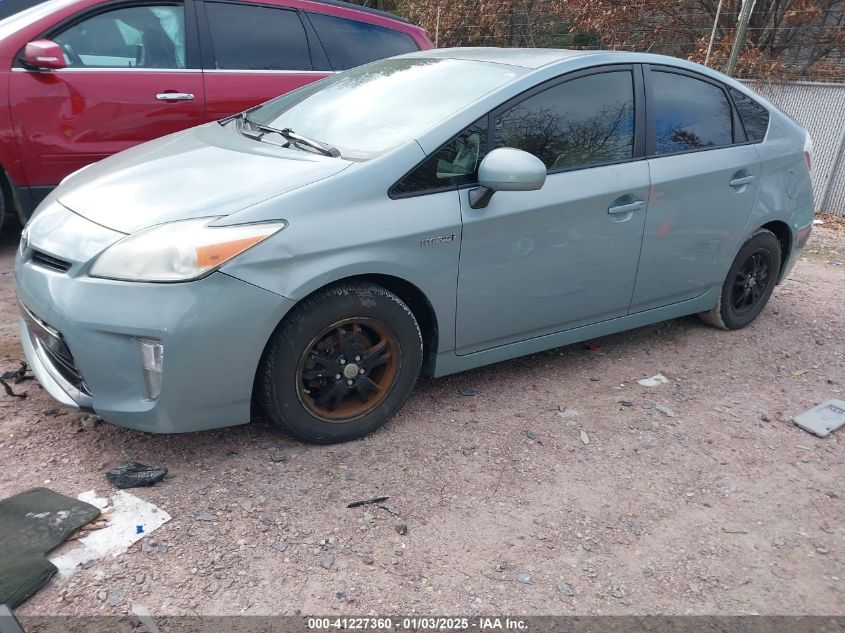 VIN JTDKN3DU4D1617247 2013 Toyota Prius, Two no.2