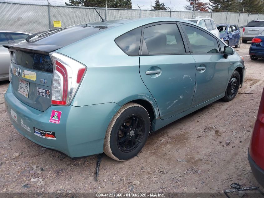 VIN JTDKN3DU4D1617247 2013 Toyota Prius, Two no.4