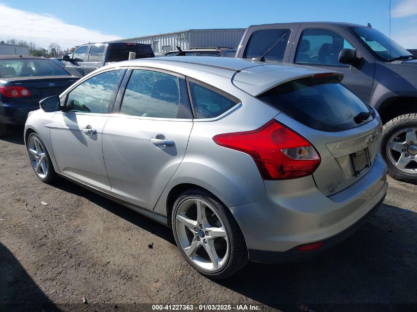 VIN 1FADP3N20DL275063 2013 Ford Focus, Titanium no.3