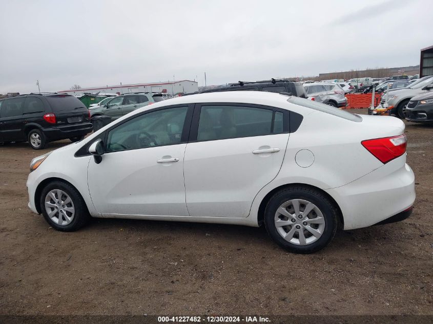 2017 Kia Rio Ex VIN: KNADN4A34H6071758 Lot: 41227482