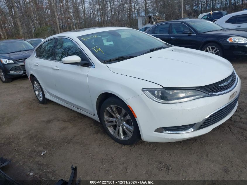 VIN 1C3CCCAB6FN632569 2015 CHRYSLER 200 no.1