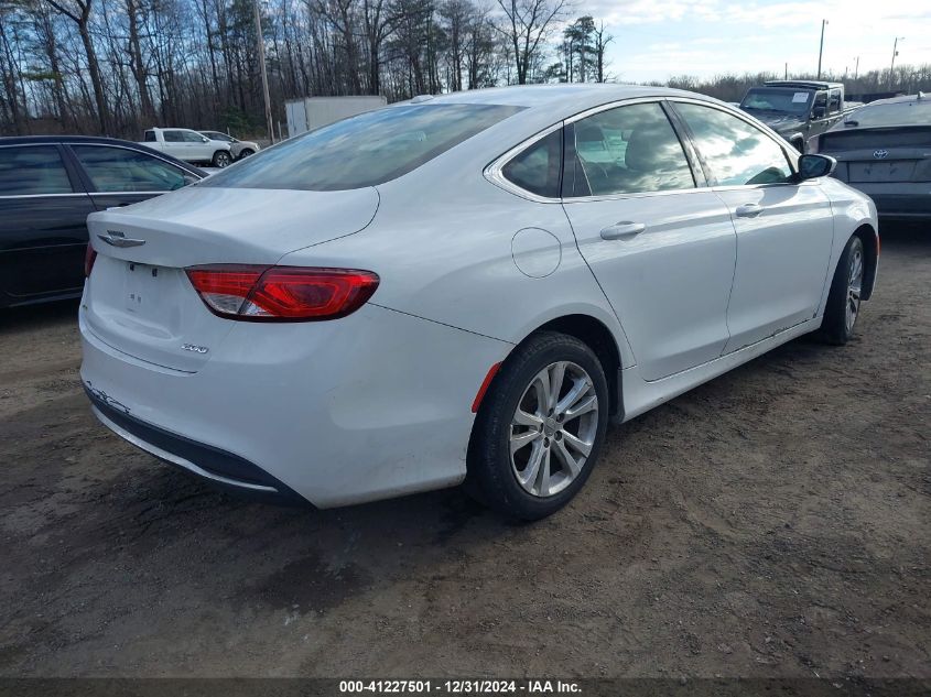 VIN 1C3CCCAB6FN632569 2015 CHRYSLER 200 no.4