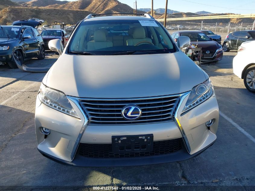 VIN 2T2BC1BA4FC002520 2015 Lexus RX, 450H no.13