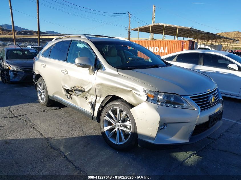 VIN 2T2BC1BA4FC002520 2015 Lexus RX, 450H no.1