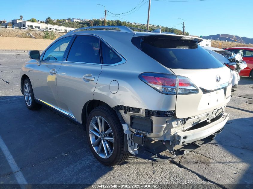 VIN 2T2BC1BA4FC002520 2015 Lexus RX, 450H no.3