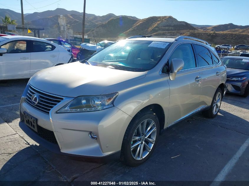 VIN 2T2BC1BA4FC002520 2015 Lexus RX, 450H no.2