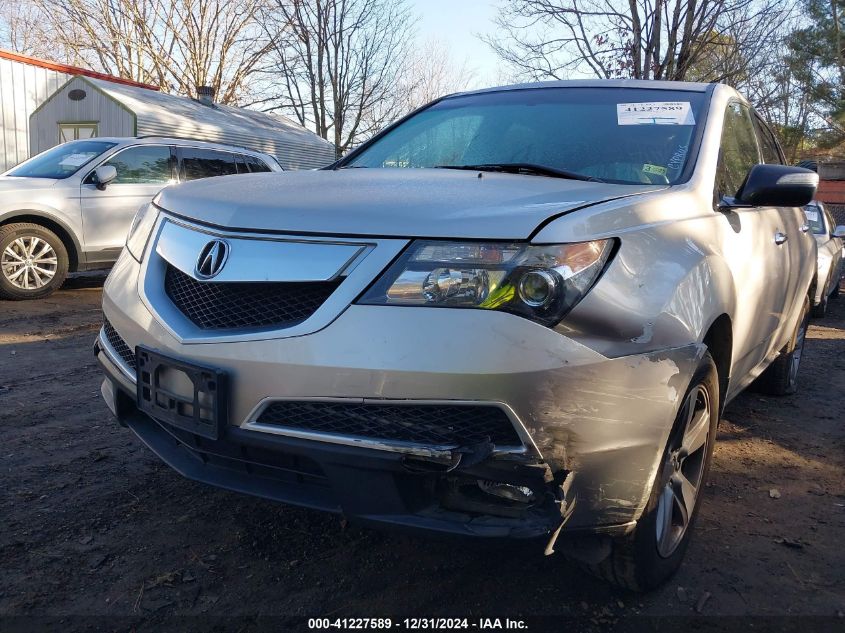 VIN 2HNYD2H3XDH501734 2013 ACURA MDX no.6