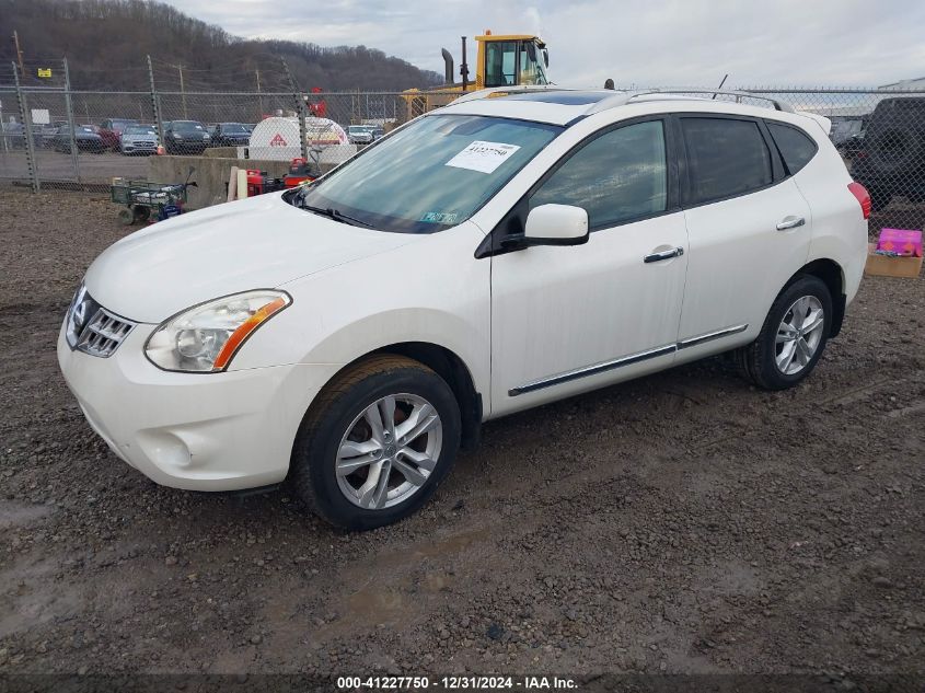 VIN JN8AS5MV6DW127957 2013 NISSAN ROGUE no.2