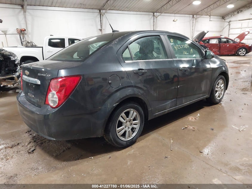 2014 CHEVROLET SONIC VIN: 1G1JC5SG0E4203501