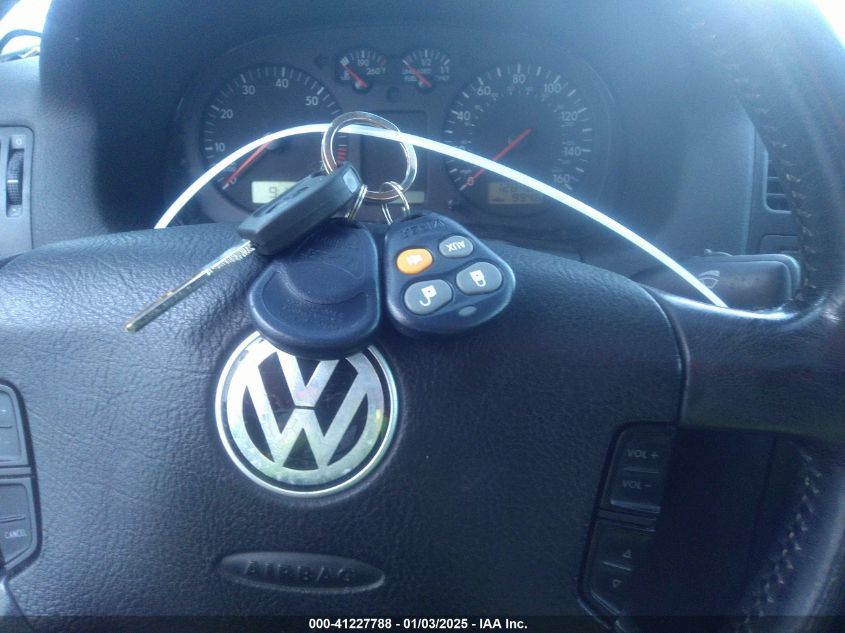 2001 Volkswagen Jetta Gls VIN: 3VWSD29M21M080797 Lot: 41227788