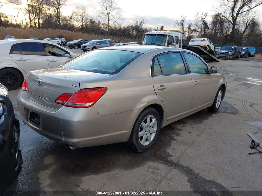 2006 TOYOTA AVALON VIN: 4T1BK36B76U110621