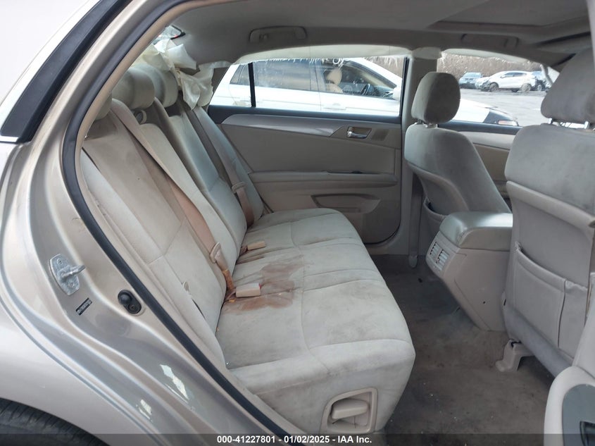2006 TOYOTA AVALON VIN: 4T1BK36B76U110621