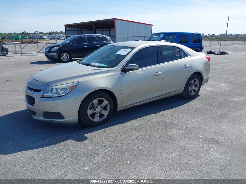 VIN 1G11C5SL2FF285847 2015 Chevrolet Malibu, 1LT no.2