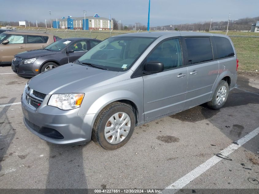 VIN 2C4RDGBG8GR387332 2016 DODGE GRAND CARAVAN no.2