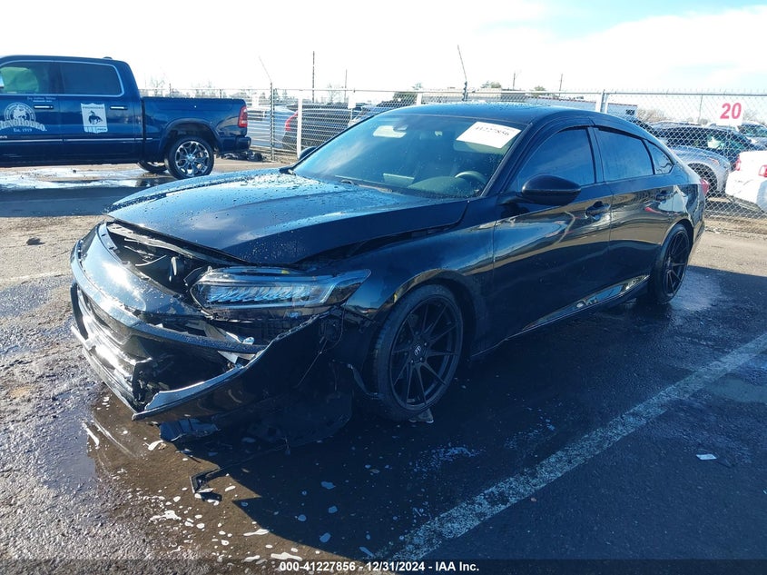 2018 HONDA ACCORD VIN: 1HGCV1F42JA011433