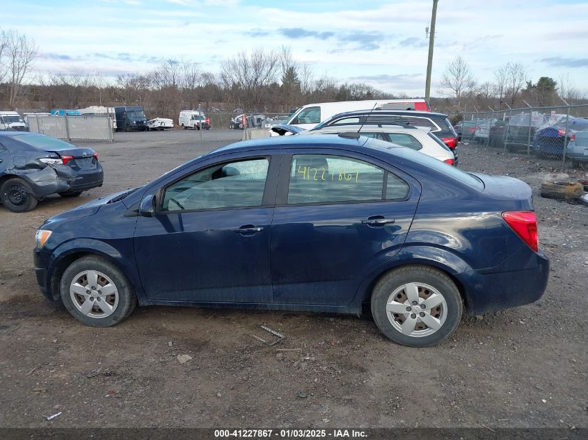 VIN 1G1JA5SH0F4159967 2015 Chevrolet Sonic, Ls Auto no.14