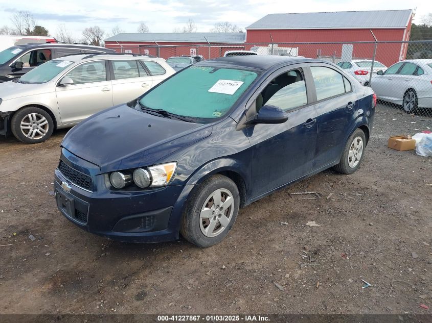 VIN 1G1JA5SH0F4159967 2015 Chevrolet Sonic, Ls Auto no.2