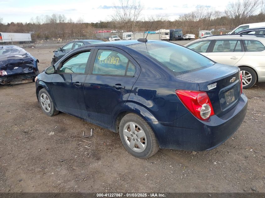 VIN 1G1JA5SH0F4159967 2015 Chevrolet Sonic, Ls Auto no.3