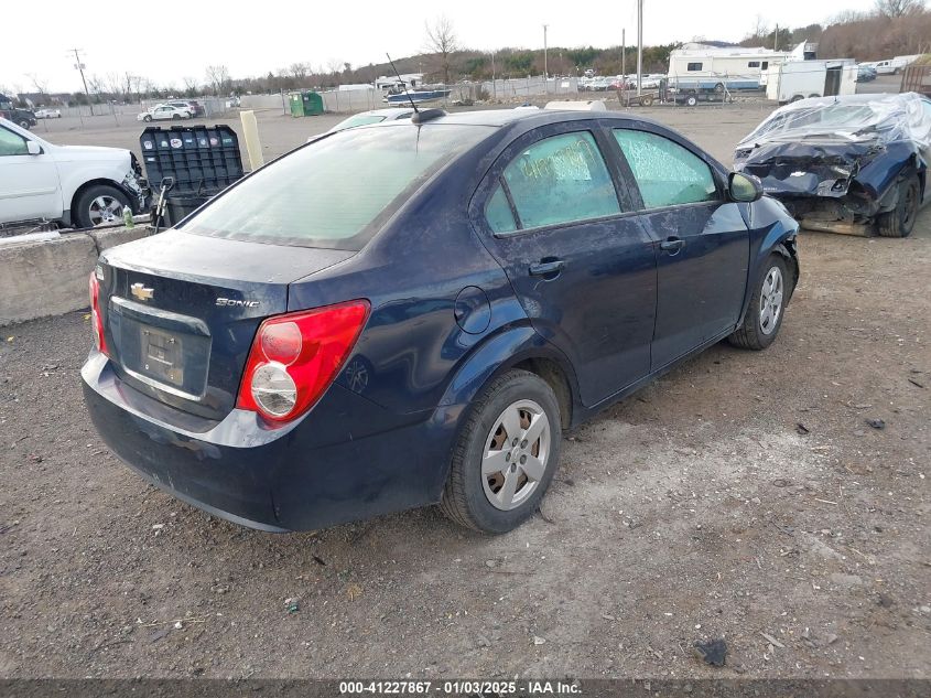 VIN 1G1JA5SH0F4159967 2015 Chevrolet Sonic, Ls Auto no.4