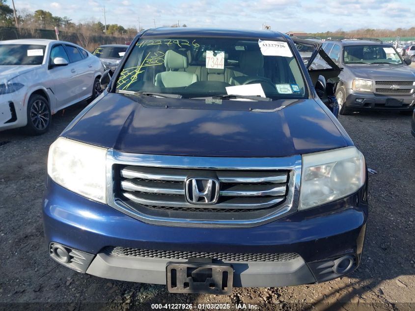 VIN 5FNYF4H27FB062472 2015 HONDA PILOT no.12