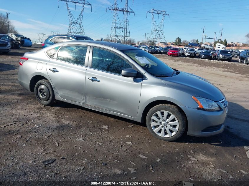 VIN 3N1AB7AP4EY321204 2014 Nissan Sentra, SV no.1