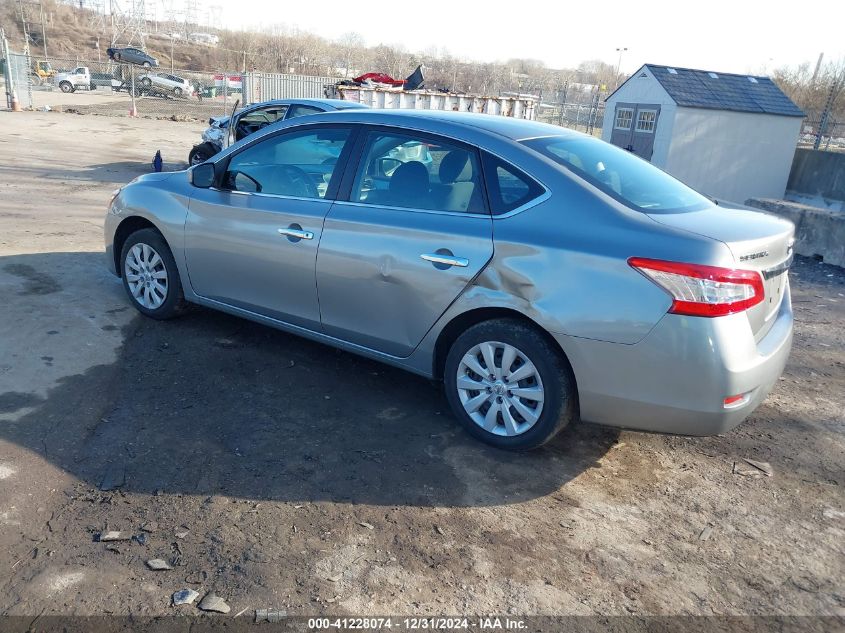 VIN 3N1AB7AP4EY321204 2014 Nissan Sentra, SV no.3