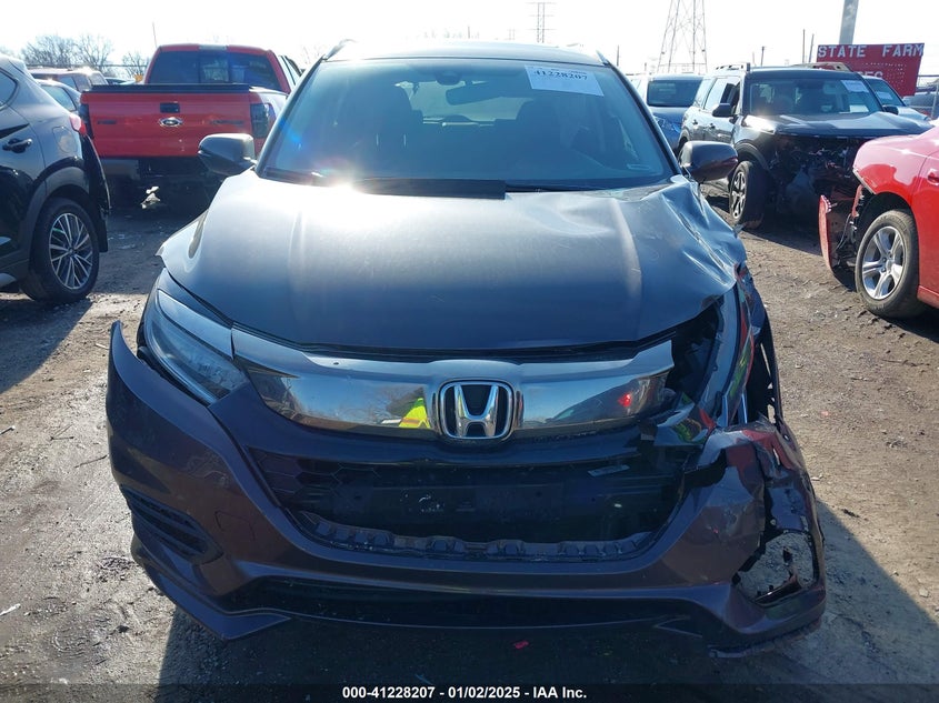 2019 HONDA HR-V VIN: 3CZRU6H94KM710952