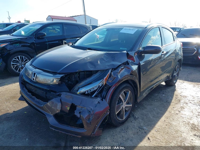 2019 HONDA HR-V VIN: 3CZRU6H94KM710952