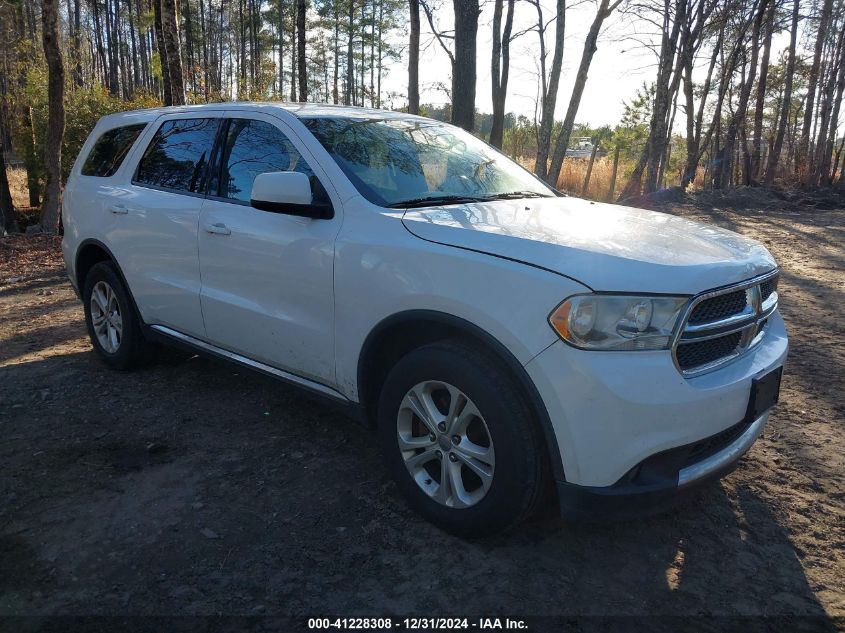 VIN 1C4RDJAG7DC673496 2013 Dodge Durango, Sxt no.1