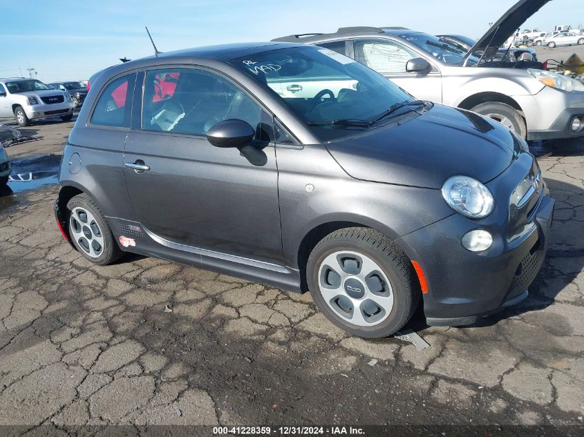 VIN 3C3CFFGE7HT586201 2017 FIAT 500E no.1