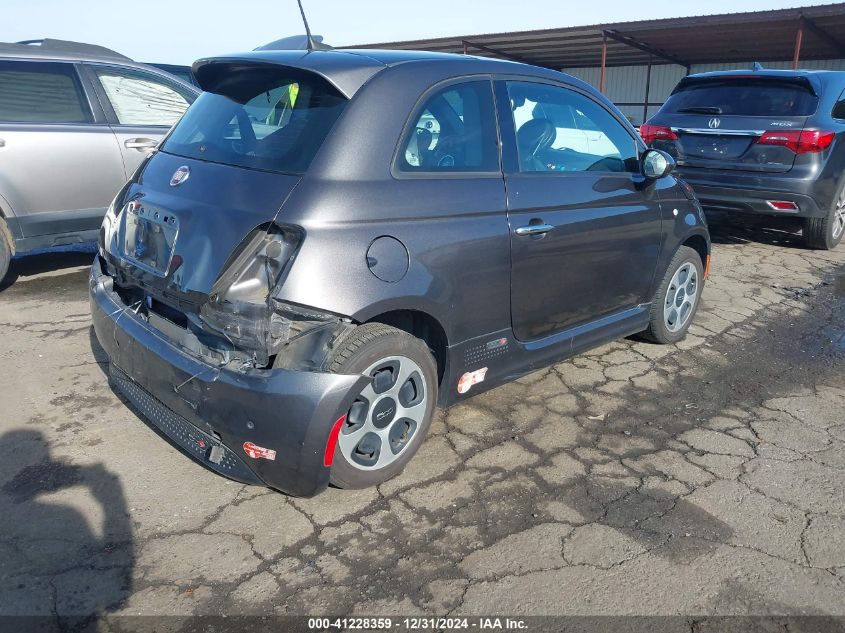 VIN 3C3CFFGE7HT586201 2017 FIAT 500E no.4