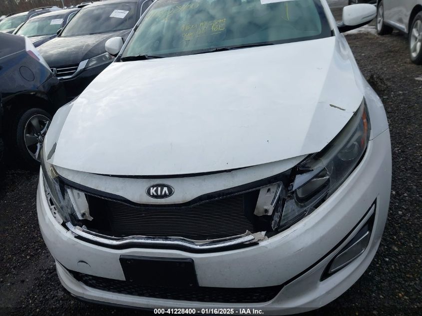 VIN 5XXGM4A7XFG464538 2015 KIA Optima, LX no.12