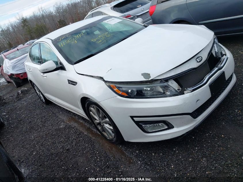 VIN 5XXGM4A7XFG464538 2015 KIA Optima, LX no.1