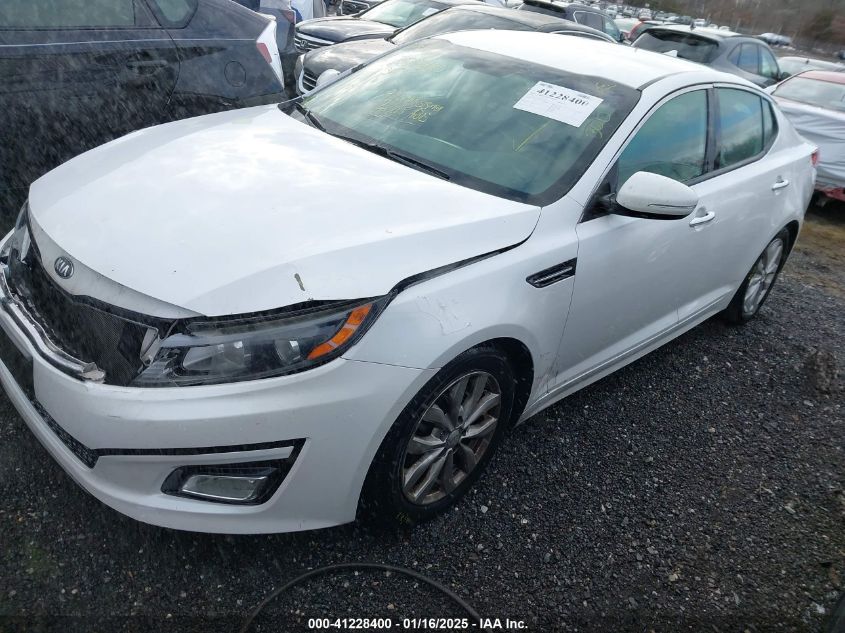 VIN 5XXGM4A7XFG464538 2015 KIA Optima, LX no.2