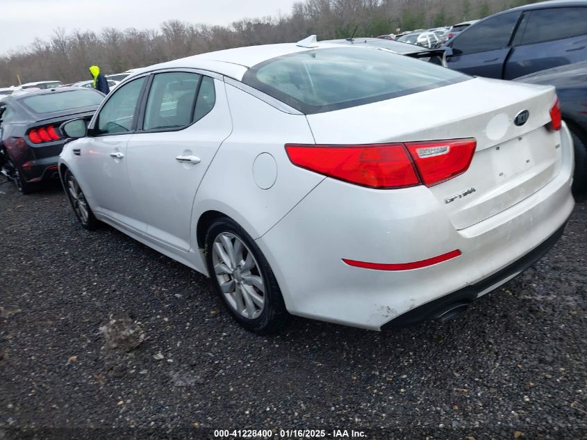 VIN 5XXGM4A7XFG464538 2015 KIA Optima, LX no.3