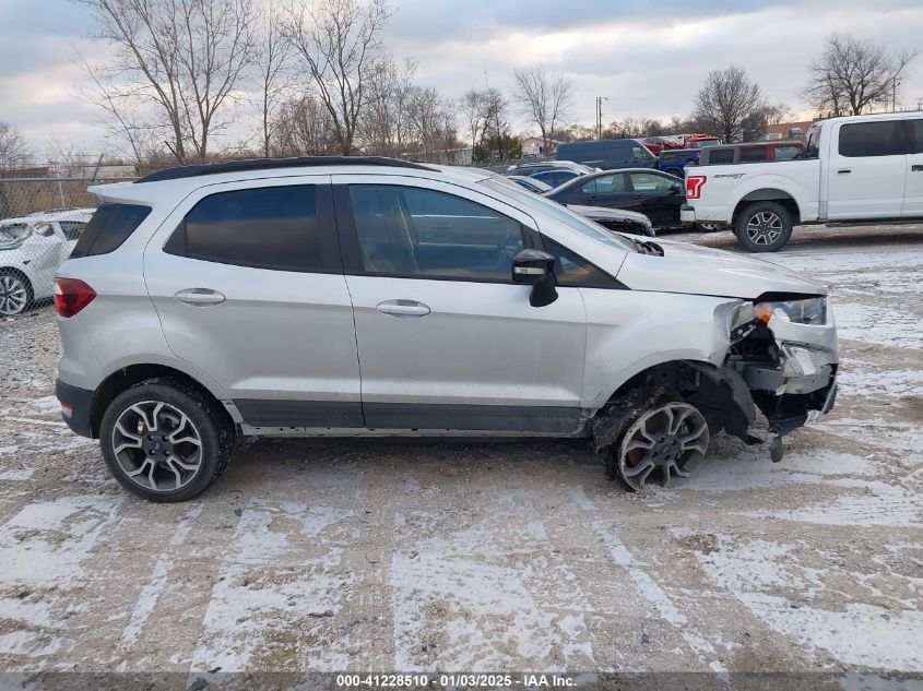 2020 Ford Ecosport Ses VIN: MAJ6S3JLXLC312575 Lot: 41228510